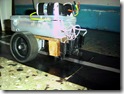 Line follower robotic car used in RAIT tech fest