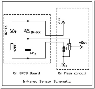 infrared sensor circuit diagram